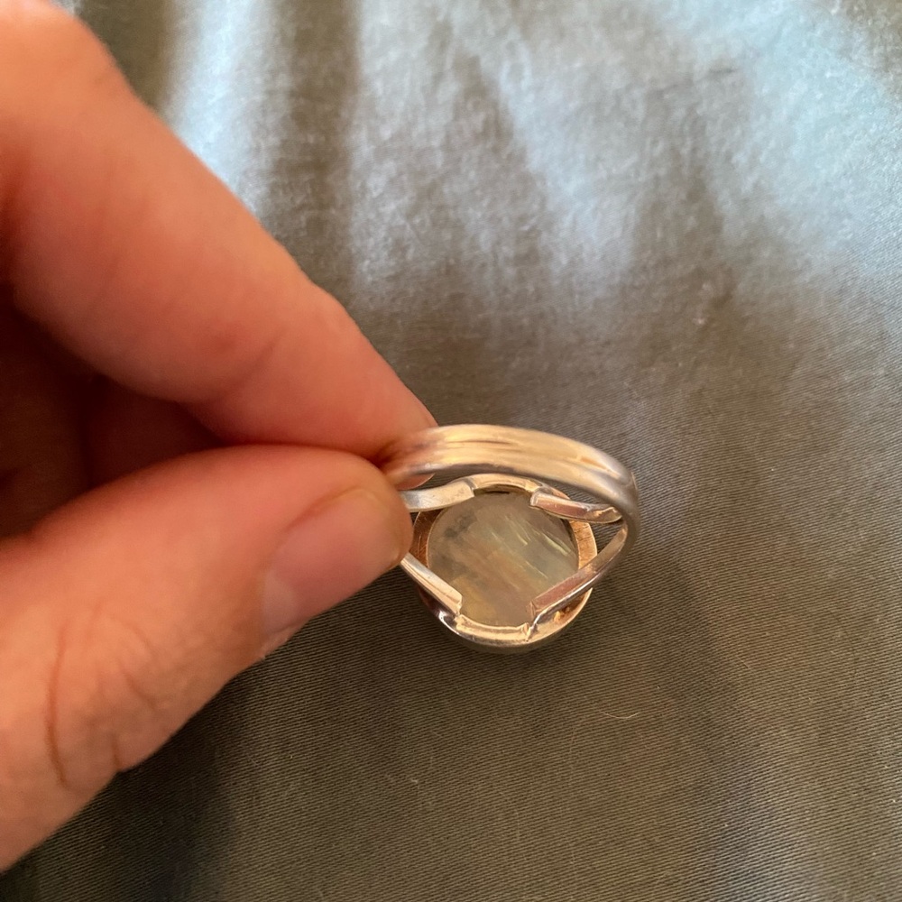 Moonstone ring - Picture 2 of 7